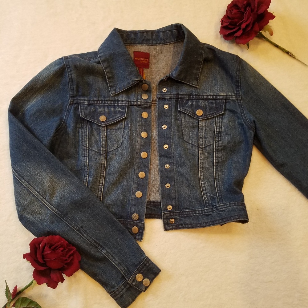 Crop Jean Jacket